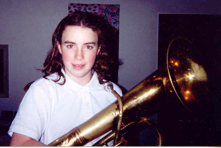 No, it's not a tuba!