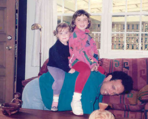 Natalie and Aria on their horse